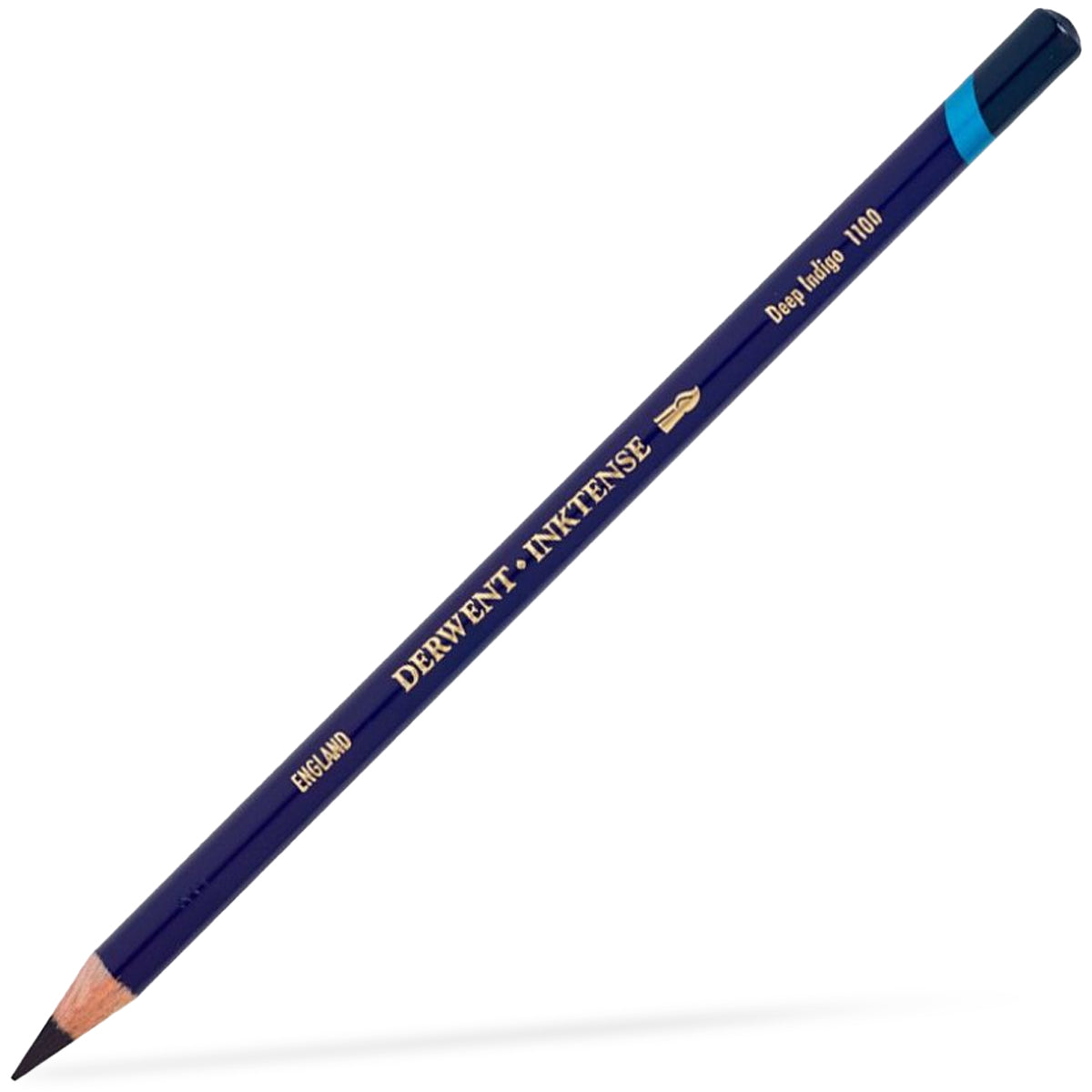 Lápis de Cor Aquarelável Inktense 1100 - Deep Indigo - Derwent  