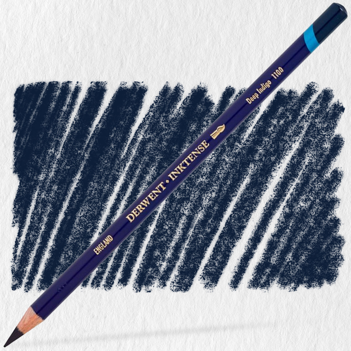 Lápis de Cor Aquarelável Inktense 1100 - Deep Indigo - Derwent  