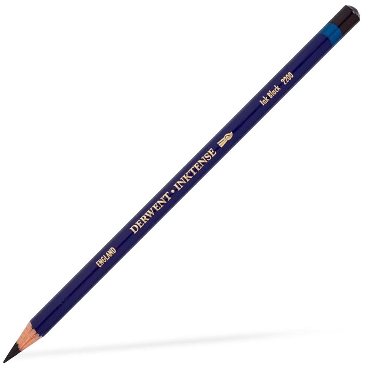 Lápis de Cor Aquarelável Inktense 2200 - Ink Black - Derwent  