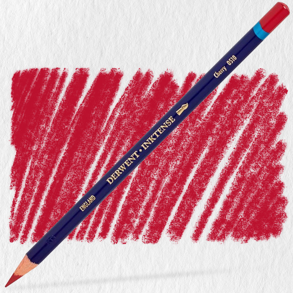 Lápis de Cor Aquarelável Inktense 0510 - Cherry - Derwent  
