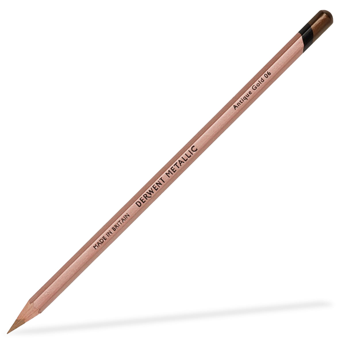 Lápis de Cor Metallic 006 - Antique Gold - Derwent