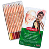 Estojo Lápis de Cor Aquarelável Academy Portrait com 12 Cores - Derwent  