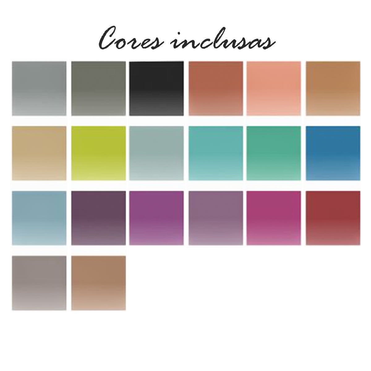 Estojo Lápis de Cor Metallic com 20 Cores - Derwent  