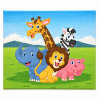 ANIMAIS DA SAVANA 20X30CM