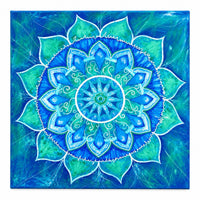 MANDALA AZUL 40X50CM