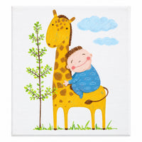 CRIANÇA NA GIRAFA 30X40CM