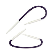Agulhas Auxiliares Flexíveis para Tranças Yoga 20cm 4mm com 2 Unidades - Prym