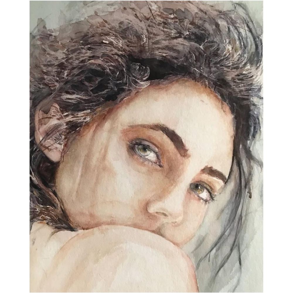 Bloco de Desenho Hahnemühle Lana Vanguard 34x48cm 10 Folhas 200g/m²