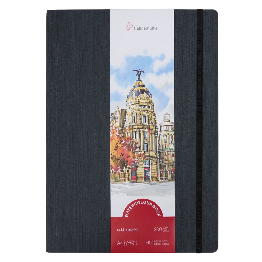 Caderno de Aquarela Hahnemühle Watercolour Book 200g/m² Com 30 Folhas