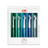 Kit com 5 Agulhas Ergonômicas Grossas para Crochê Ergonomics 7 a 12mm - Prym