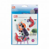 Fazedor de Pompons 2 em 1 para Artesanato 3,5cm e 5cm - Prym