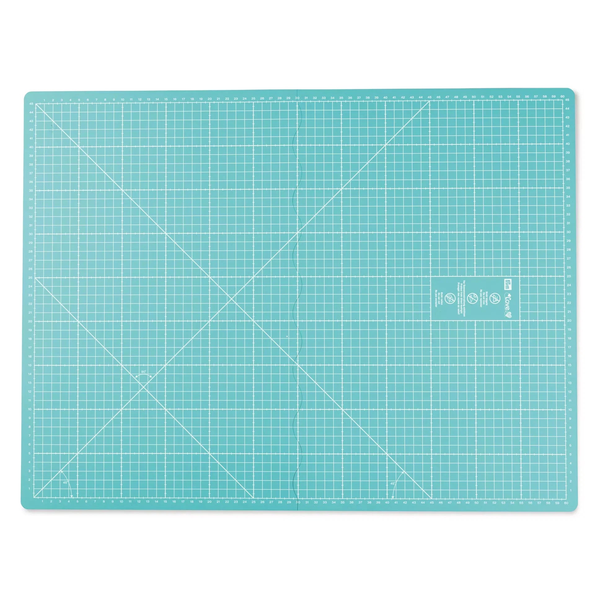 Base de Corte Dobrável para Costura e Patchwork Prym Love 45x60cm - Prym