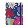 Planner Permanente Caderneta Cicero A5 14,8x21cm Semanal com Notas Tropicália Azul