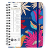 Planner Permanente Caderneta Cicero A5 14,8x21cm Semanal com Notas Tropicália Azul