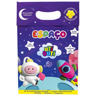 Estojo Massinha Soft para Modelar e Acessórios com 9 Peças Espaço - Utiguti