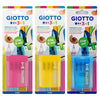 Apontador Giotto 3 em 1 com Depósito - Cores Sortidas F023200