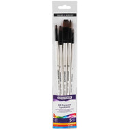 Kit Pinceis Daler & Rowney Graduate Sinteticos Cabo Longo Com 5 Uni.