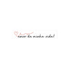 Stencil Opa 06x30cm - Frase Amor da Minha Vida - 3457