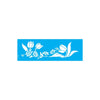 Stencil Opa 10x30cm - Flores Tulipas Iii - 3464