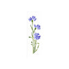Stencil Opa 10x30cm - Flores Azaleias - 3458