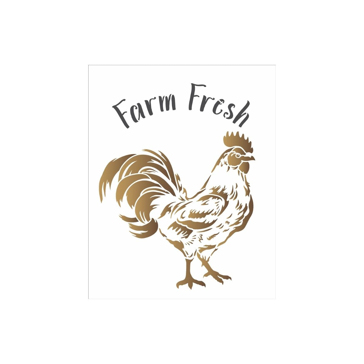 Stencil Opa 20x25cm - Farmhouse Galo - 3471