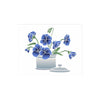 Stencil Opa 20x25cm - Pote com Flores Amor Perfeito - 3476