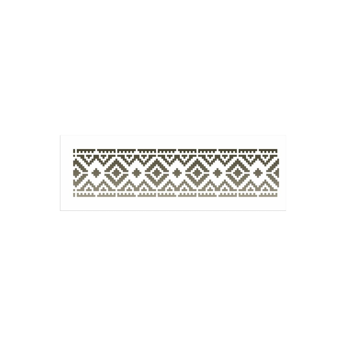 Stencil Opa 10x30cm - Ponto Cruz Iii - 3466