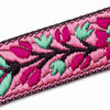 Fita Grega Trançada para Costura e Artesanato Gr009-024 Rosa 2,4cmx1m - Artepunto