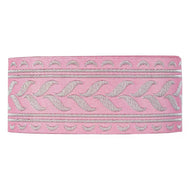 Fita Grega Trançada para Costura e Artesanato Gr012-032 Rosa Pastel 3,2cmx1m - Artepunto