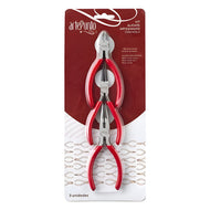 Kit com 3 Alicates para Bijuteria e Artesanato com Mola - Artepunto