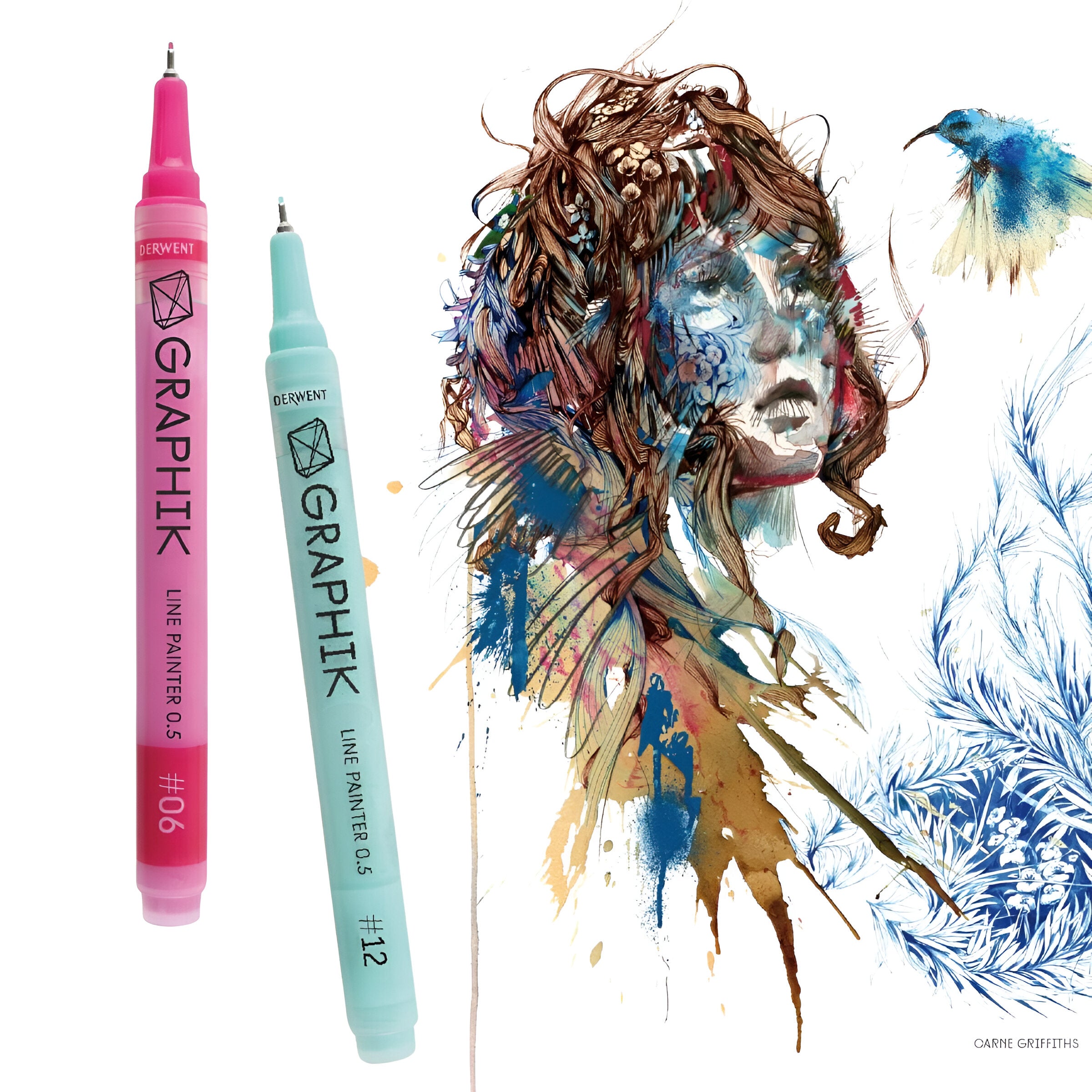Caneta Graphik Line Painter - 0,5mm Tom - Derwent  