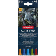 Estojo Canetas Graphik Line Painter 0.5Mm Paleta 02 com 5 Cores - Derwent