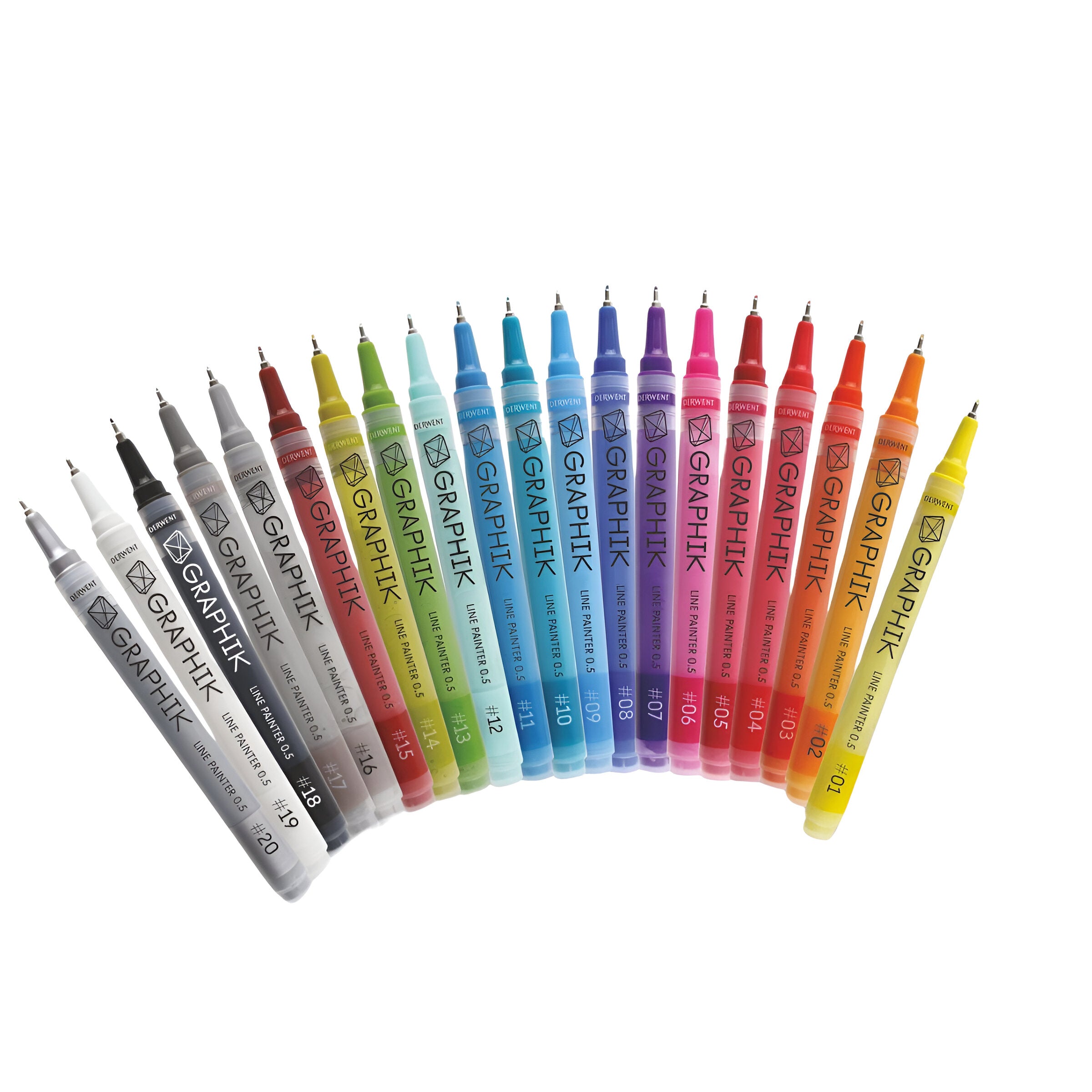 Caneta Graphik Line Painter 0.5Mm Derwent   [COR: OCEAN BLUE]