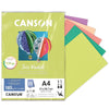 Papel Colorido Canson Iris Vivaldi A4 185 G/m² 25 Folhas - Cores Citricas