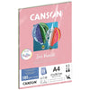 Papel Colorido Canson Iris Vivaldi A4 185 G/m² 25 Folhas - Cores Pasteis