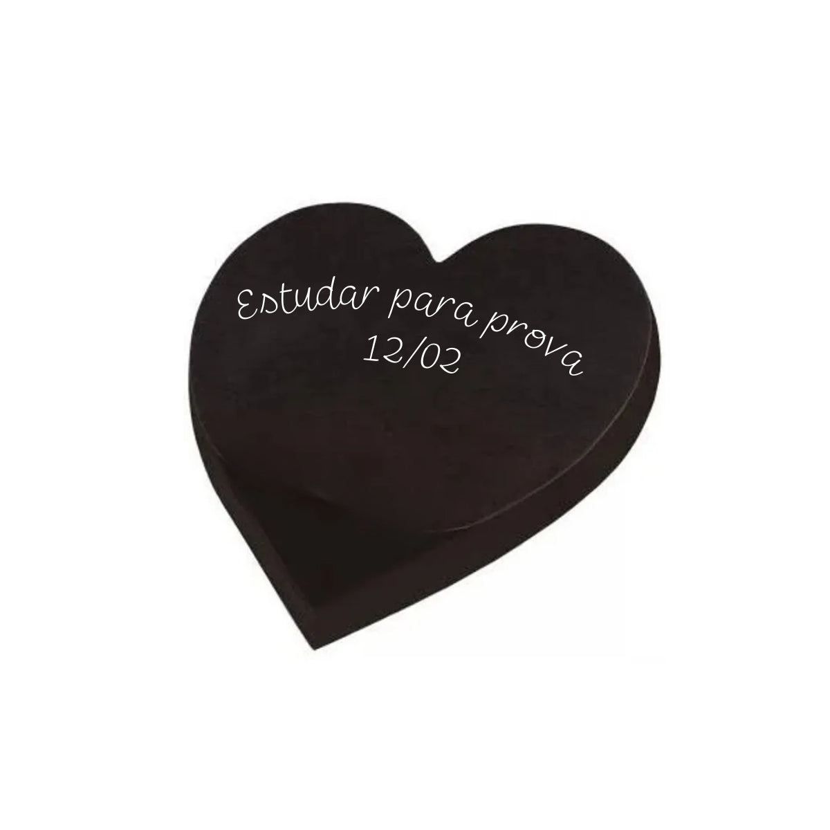 Notas Adesivas Coração Black 6,7 X 6,4cm com 50 Folhas - Molin