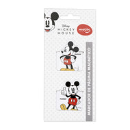 Marcador Página Magnético Mickey com 2 Unidades - Molin