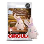 Kit Meu Primeiro Amigurumi Fazendinha Coelinha 0001 - Círculo