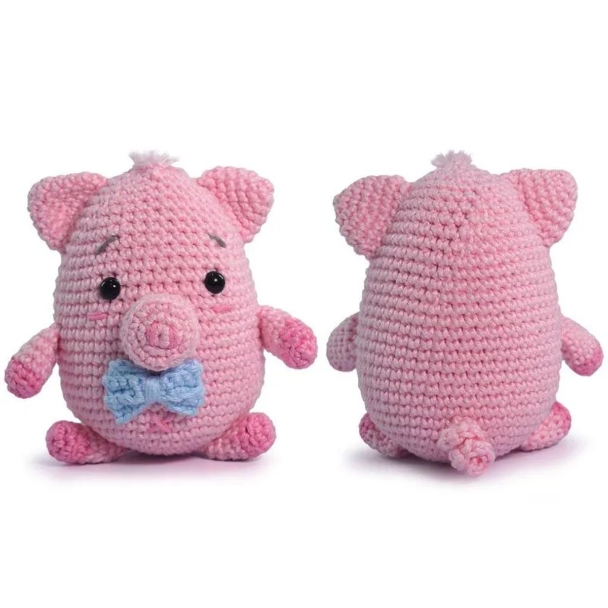 Kit Meu Primeiro Amigurumi Fazendinha Porquinho 0004 - Círculo