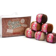 Kit Amigurumi Coleção Cores e Tons Terrosos 6 Novelos 50g - Círculo