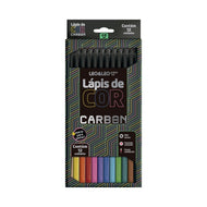 Estojo Lápis de Cor Carbon com 12 Cores 4430 - Leo & Leo