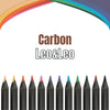 Estojo Lápis de Cor Carbon com 12 Cores - Leo & Leo 4430