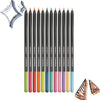 Estojo Lápis de Cor Carbon com 6 Neon + 6 Pastel - Leo & Leo 4434