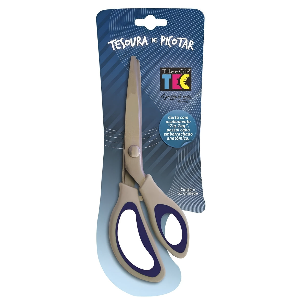 Tesoura de Picotar Ta021 8,5x23cm.