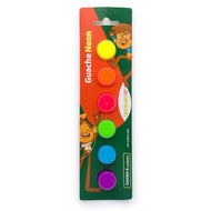 Estojo Tinta Guache Neon com 6 Cores 3,68ml 74210 - Leo & Leo