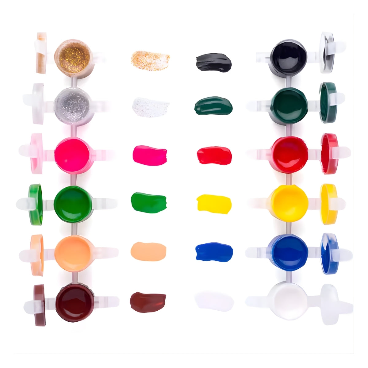 Estojo Guache Mini com 12 Cores Ursinho Pooh 3ml Cada - Leo & Leo 94119