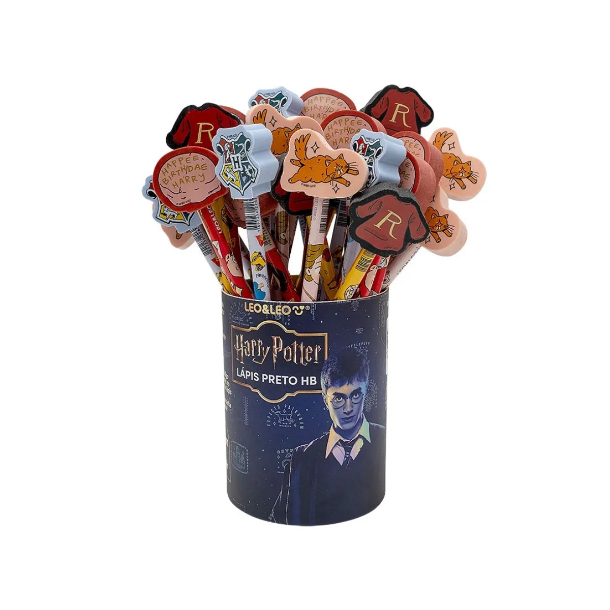 Lápis Hb com Borracha na Ponta Harry Potter - Leo & Leo 71628
