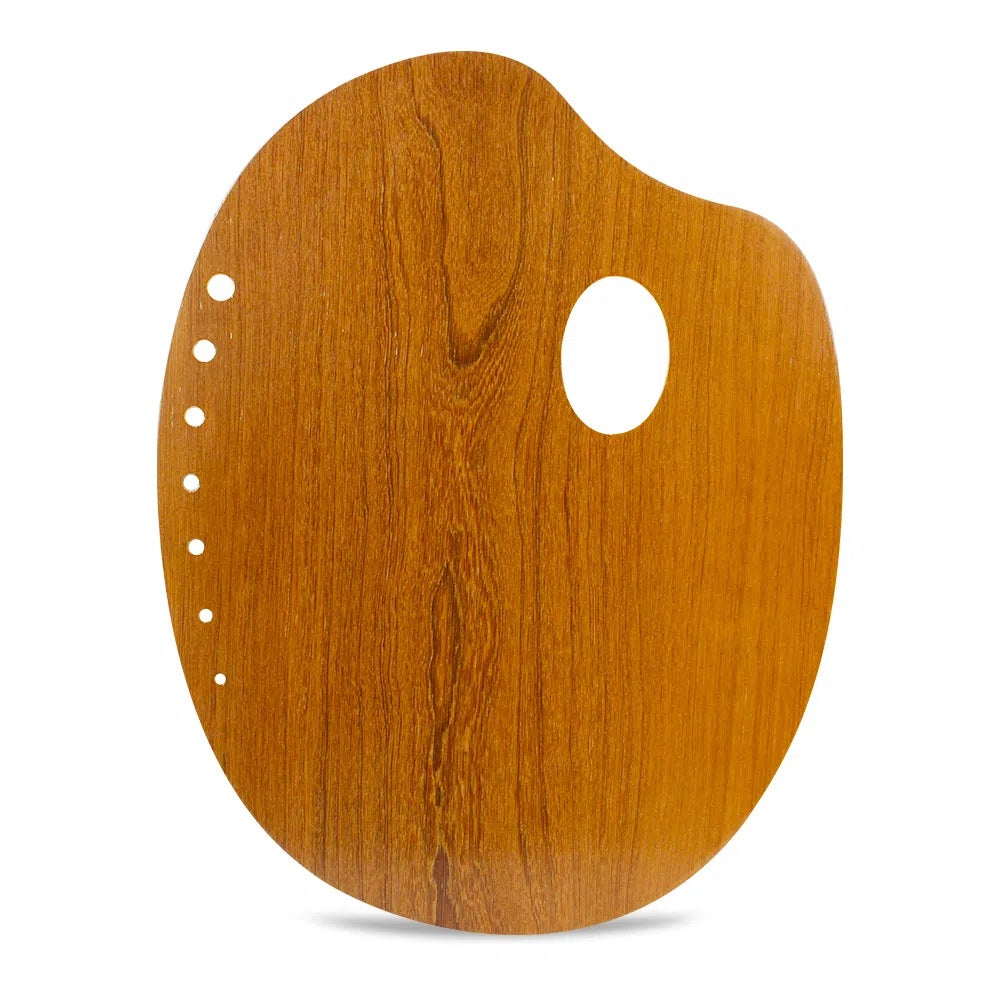 Paleta para Pintura Trident Oval 31x40 Cm - Modelo 12402-pu