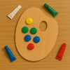 Paleta para Pintura Trident Ov Oval 23x31 Cm - Modelo 12409
