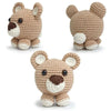 Kit Meu Primeiro Amigurumi Bicho Bola Urso 0012 - Círculo